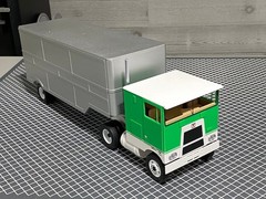 Built 1/25 Marmon HD Semi Truck COE 3D Printed Built!!!!