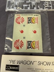 Monogram 1986 Pie Wagon Show Rod Model Kit Mothers Pies 2745 Unconstructed🔥🔥🔥