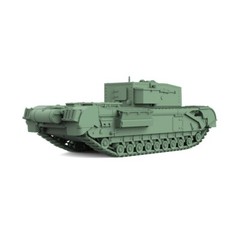 Model Kits 1/350 1/700 British A22D GC MkI Churchill Tank Destroyer