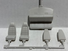 AMT 1971 PLYMOUTH DUSTER STREET MACHINE STOCK INTERIOR & PARTS 1:25 KIT #8334