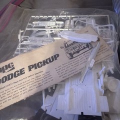Vintage AMT Revell MPC Lot Of 12 Junkyard White Party All Unpainted Cars & Parts