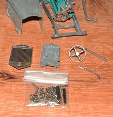 Hubley 1930 Packard Sport Phaeton Model Kit, Missing Parts, Invatory Included
