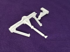1960 Chevy Nomad Station Wagon REAR AXLE from AMT 1:25 Model Kit 60 Chevrolet