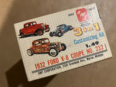 builder Vintage 1960 issue AMT 232 1932 Ford Coupe