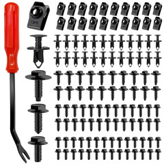 / 1/4-20 M6-1.0 Extruded U Nuts & Body Bolts Kit Engine under Cover Splash Shiel