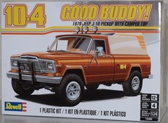 REVELL 1979 JEEP J-10 PICKUP 14568 ⭐PARTS⭐ ROLL CAGE+TOOL BOX+MORE 1:25