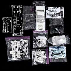 AMT 1965 Ford Mustang 1/16 Scale Model Kit Open Complete Unbuilt AMT872/06