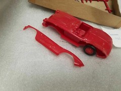 1962 Corvette Aurora Model Car Toy Vintage 1960’s Parts Collectible Classic Auto