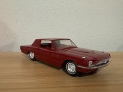Vintage 1966 FORD THUNDERBIRD PROMO Dealer CAR – Maroon T’bird