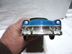 1956 Chevrolet Bel Air White / Blue 2 Dr. Hard Top Dealer Promo/Bank Very Nice