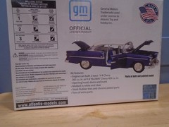 Atlantis 1374 1/25 SCALE1955 Chevrolet Bel Air 2 in 1 MODEL NEW IN DAMAGED BOX