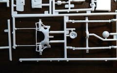 1968 Dodge Dart 426 Hemi 1/25 frame chassis axle rear end suspension exhaust 68