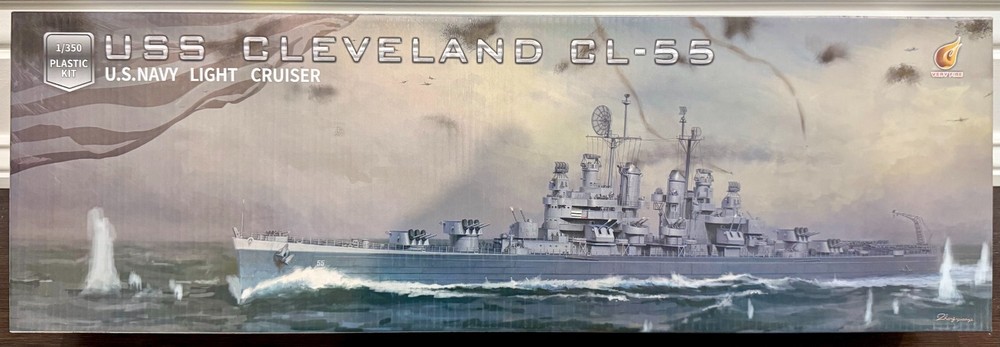 Very Fire VF350920/VF350920DX 1/350 U.S. Navy Light Cruiser USS Cleveland CL-55