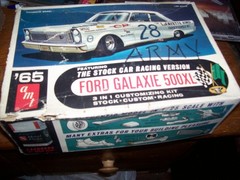 Vintage 60’s 1965 AMT Ford Galaxie 500XL Box Only