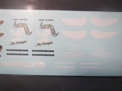 Hawaiian Top Fuel 1/25 Resin Body & Decal from Fremont Racing