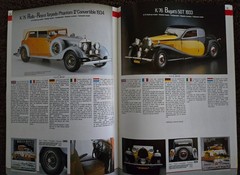 Pocher 1/8 car model catalogs: 1985, 1991, 1992, 1994, one undated & one recent