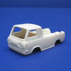 JFSL52 Jimmy Flintstone H:O scale, resin Ford Wheel Stander slot car body