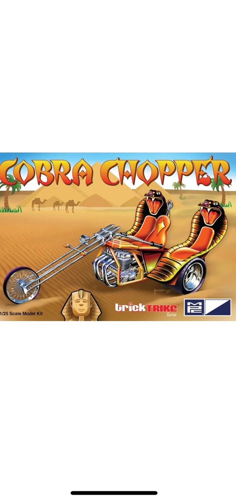 MPC COBRA CHOPPER TRICK TRIKES 1/25 Model Kit MPC