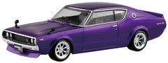 1/32 the snap kit NISSAN C110 Skyline GT-R Custom (Metallic Purple) Plastic mode