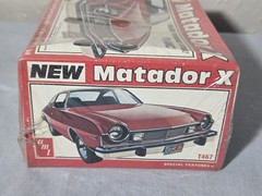 RARE Vintage 1/25 AMT AMC NEW MATADOR X T467 NEW OLD STOCK FACTORY SEALED 1976