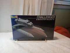 ‘82 Revell Challenger Shuttle & Booster Rockets Space Ship Model Kit Sealed