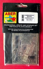 1/35 ABER 35090 PE upgrade parts German Kommandeurwagen STEYR Type 1500 A Tamiya