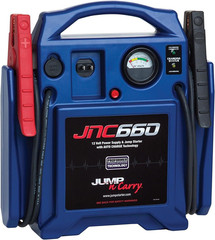 Clore Automotive JNC660 1700 Peak Amp 12 Volt Jump Starter , Blue