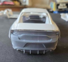 AMT 2021 Dodge Charger RT 1:25 Kit 1323M Open Box With Wide Body Kit installed