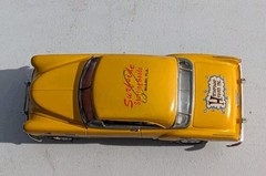 Vintage 1951 Chevy Bel Air Hardtop Adult built car model Gasser Junkyard