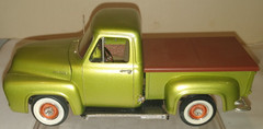 1953 AMT FORD F100 CUSTOM PICKUP TRUCK PROFESSIONAL BUILT MODEL KIT