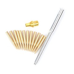Metal Barrel & Brass Shells Fit For Tamiya 35216/35227 1/35 German Tiger I Tank
