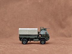 1/144 U.S. Logistics Tactical Truck Static Finished Colored Model 3D Printed