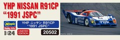 Hasegawa 1/24 YHP Nissan R91CP 1991 JSPC Plastic Model 20502
