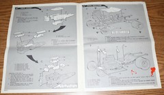 Used Instructions Only – 1970 MUSTANG Funny Car Revell Model H-1209