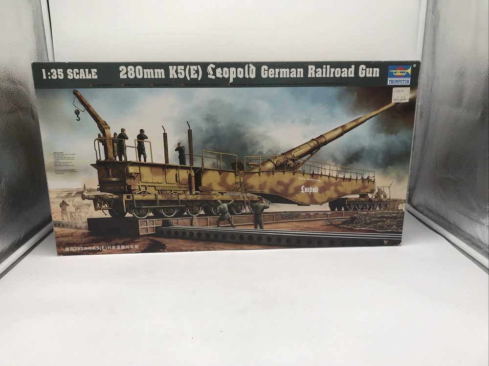 1/35 Trumpeter #00207 280mm K5(E) Leopold German Railroad Gun CBN