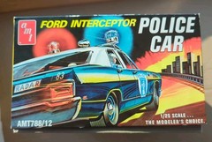 AMT 1/25 1970 Ford Galaxie Interceptor Police Car Sealed Parts PH
