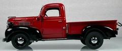 Dodge Pickup Truck Ram Custom Built Metal Model Promo Race Car