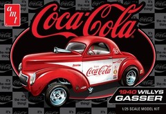 Amt Model 1/25 Coca Cola 1940 Willys Gasser Race Car Model kit AMT1492