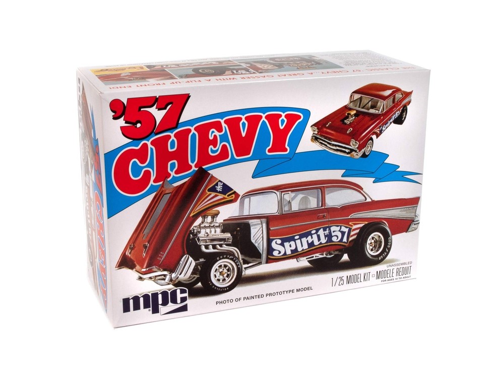 MPC 1957 Chevy Bel Air Spirit of 57″ 1:25 Scale Model Kit