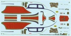 Slixx 1820 Prock & Howell 33 Willys 1/24 1/25 Drag decal