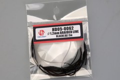Hobby Design 1.2mm Braided Line (black, length: 2m)