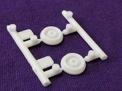 1970 Dodge Charger REAR WHEEL PIN RETAINERS from Revell 1:25 Model Kit DOM’S 70