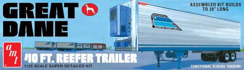 1/25 Great Dane 40′ Reefer Trailer