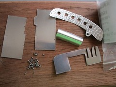 Pocher 1/8 Alfa Romeo 8C 2300 Aluminum Interior Floor Chassis Transkit Upgrade