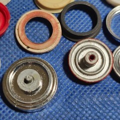 🌟 Misc. Wheel Backs 1:25 or 1:24 Scale 1000s Model Car Parts 4 Sal