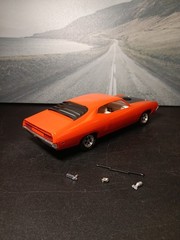 Revell 1970 Ford Torino Cobra Jet 1:25 EXTREMELY Well Built Kit (RD DESCRIPTION)