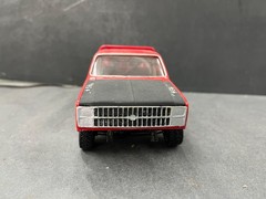 C19 1982 ? Chevy Off-Road 4×4 Pickup Truck built model Car Vintage 1/25 McM