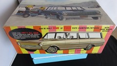 AMT ’63 Chevy II Crew Wagon Model Kit #T308 200 Built Up Read