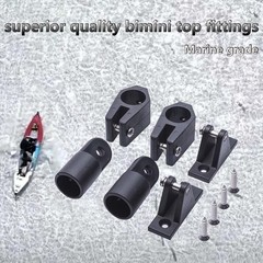 Boat Bimini Top Fittings Hardware 7/8 Inch Bimini Fittings Set,Nylon Bimini Top