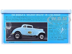 SKILL 2 MODEL KIT 1933 WILLYS GASSER OHIO GEORGE W/TIN 1/25 SCALE BY AMT AMT1513